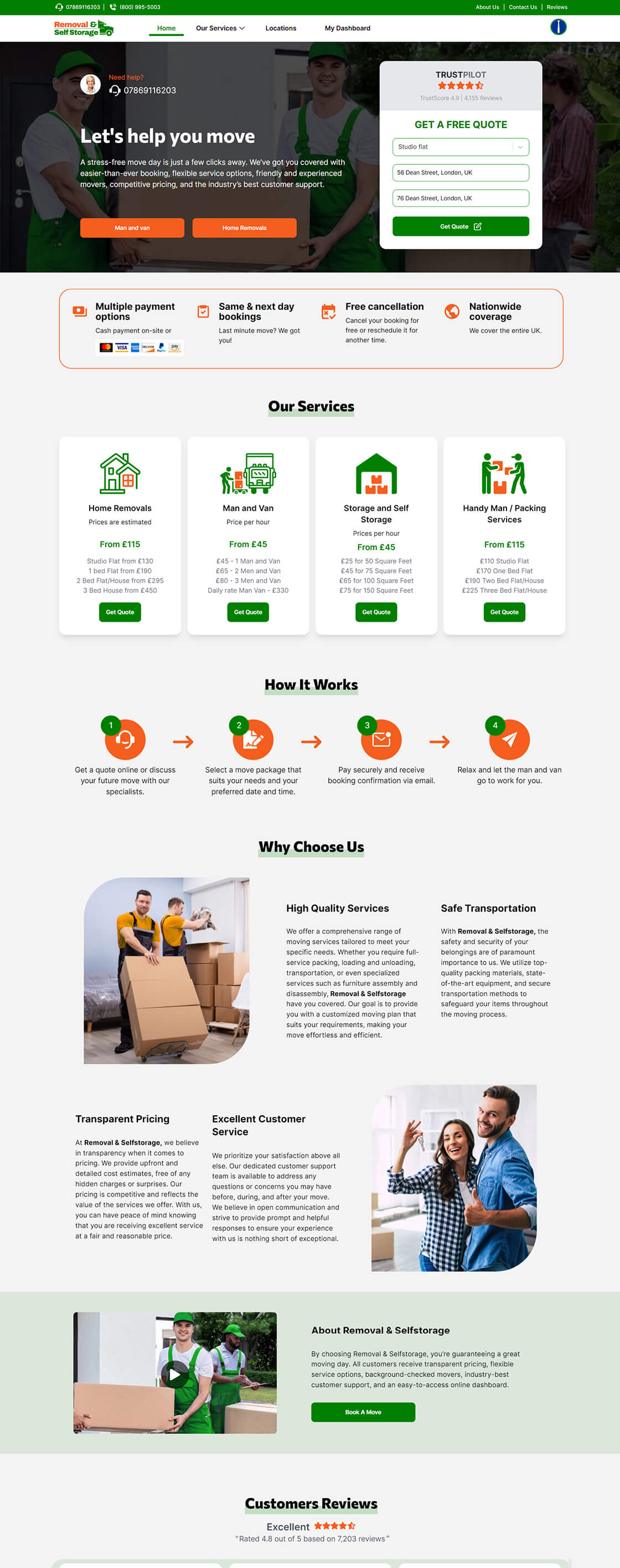 Removals & Self Storage
